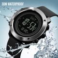 SKMEI 1418 Herren Multifunktions Sport Digitaluhr Höhenmesser Kompass Wasserdichte Armbanduhren